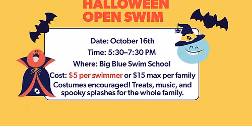 Halloween Open Swim