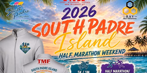 2026 TMF South Padre Island Half Marathon 2026