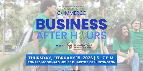 February Business After Hours with Ronald McDonald House Charities of Huntington