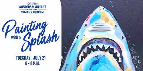 Painting with a Splash: Shark