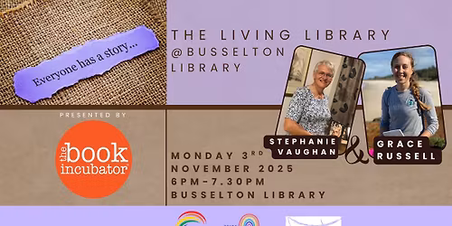 Living Library: Stephanie Vaughan & Grace Russell @ Busselton Library