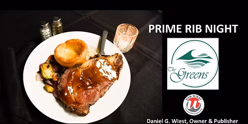 Prime Rib Night at The Greens Bistro at The Greens at Renton