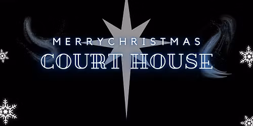 Merry Christmas Court House 2025