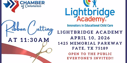 Royse City Chamber Ribbon Cutting- Lightbridge Academy