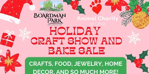 Holiday Craft and Vendor Show Benefitting Animal Charity of Ohio