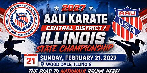 2027 AAU Karate Central District\/ Illinois State Championship