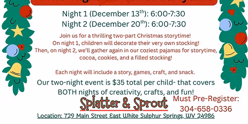 Once Upon A Stocking: A Two-Night Christmas Storytime