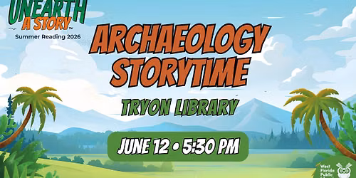 Archaeology Storytime at Tryon Library