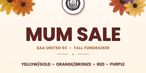 SAA United SC Mums Fundraiser