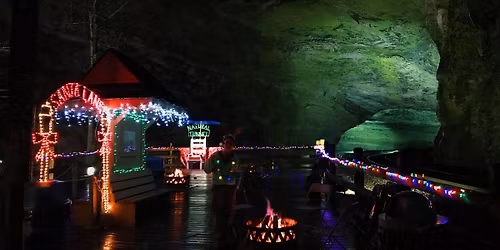Christmas Lighting of the Tunnel