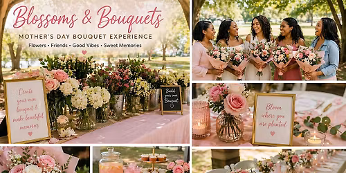 Copy of Blossoms & Bouquets: Mother\u2019s Day Bouquet Experience
