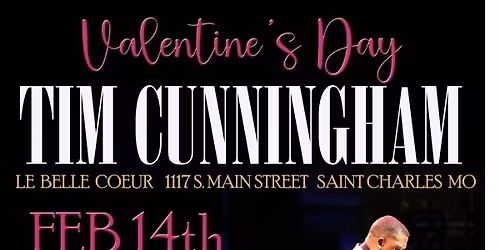 R&B Saxophonist Tim Cunningham Valentine's Day Show February 14, 2026
