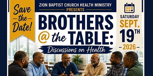 Brothers @ the Table: Discussion on Health