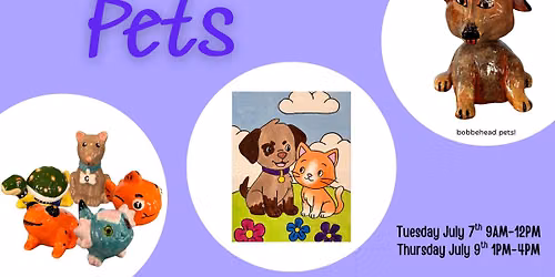 Pets Themed Do-It-All Day Camp for Kids