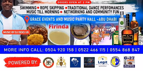 BATOORO KWEGONZA UAE COMMUNITY 1ST YEAR ANNIVERSARY 