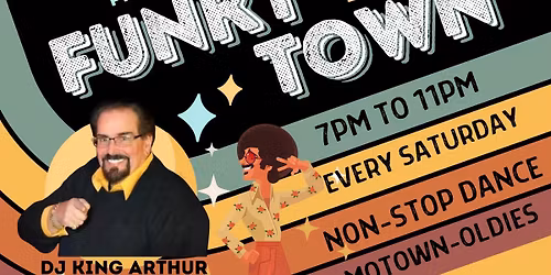 \ud83d\udd7a\u2728 Funky Town Saturdays at The Kove \u2728\ud83d\udc83