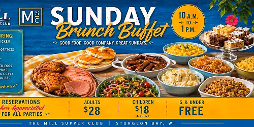The Mill Sunday Brunch Buffet