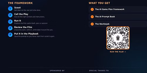 The AI Game Plan