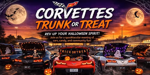 \ud83d\ude97\ud83c\udf83 Corvettes Trunk or Treat at Vancouver Mall! \ud83c\udf6c\ud83d\udc7b