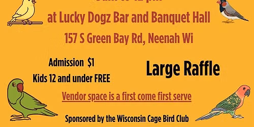 Fall Bird Fair Sunday August 23rd 2026