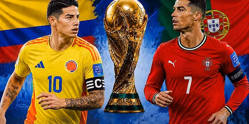 Mundial 2026 - Colombia VS. Portugal (Edades 21+)