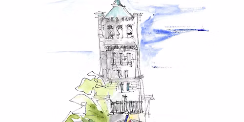 Watercolor & Pen Sketching