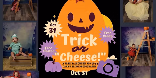 TRICK OR CHEESE FREE HALLOWEEN POP-UP