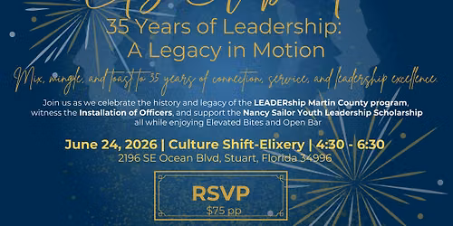 35th Year Celebration-Installation of Officers-Youth Scholarship Fundraiser