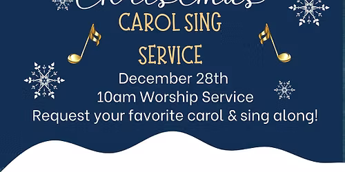 Carol Sing Sunday