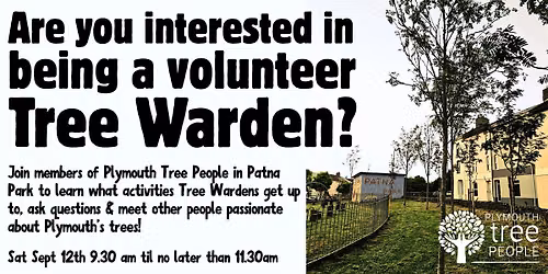 Volunteer Tree Warden Taster Session