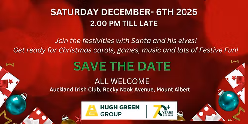 Auckland Irish Club Christmas Party