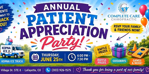 Patient Appreciation Party