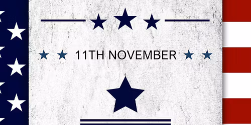 Veterans Day service with program