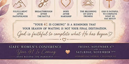 SIAFU Women's Conference "41"