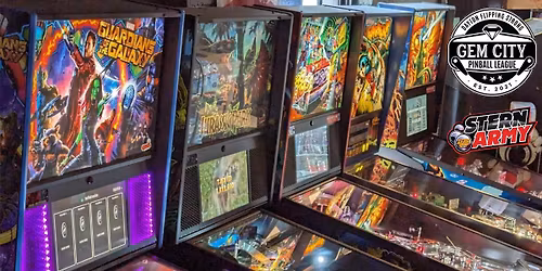 Gem City Pinball - Monthly Tournament - Stern Army