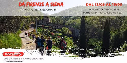 TREKKING DA FIRENZE A SIENA