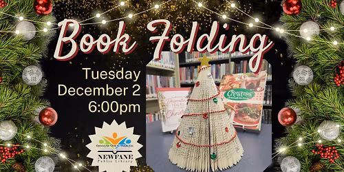 CLASS FULL: Holiday Book Folding Craft