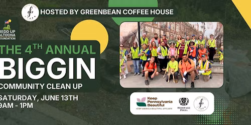 The 4th Annual BIGGIN' - Community Clean Up