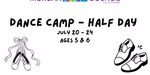 Youth Summer Camp: Dance Camp - Half Day, ages 5 & 6