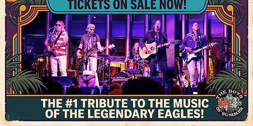 The Eagles Experience at The Pour House with Boys of Summer!  (Friday Show)