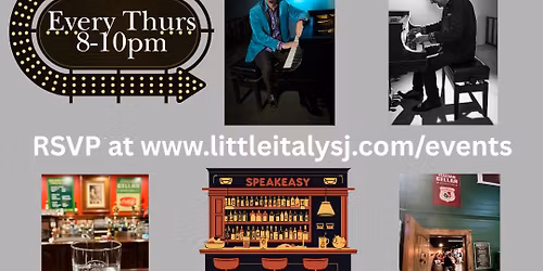 All Request Piano @ The Italian Cellar Speakeasy