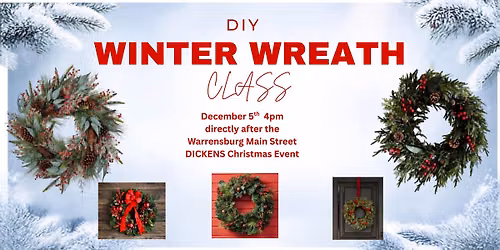 DIY Holiday Wreath Class