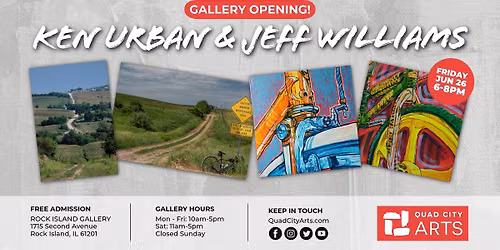 GALLERY OPENING | Urban & Williams | Rock Island Gallery