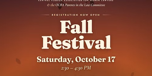 CFAWL + Parents in the Law Committee Fall Festival