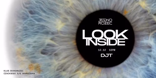 LOOK INSIDE - Klub Jednoro\u017cec 12.12