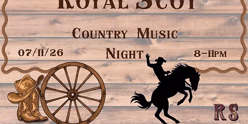 Country Music Night at Royal Scot