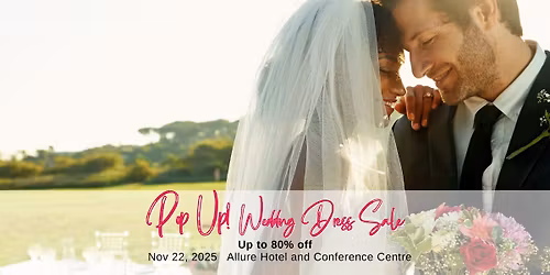 Barrie Pop Up Wedding Dress Sale