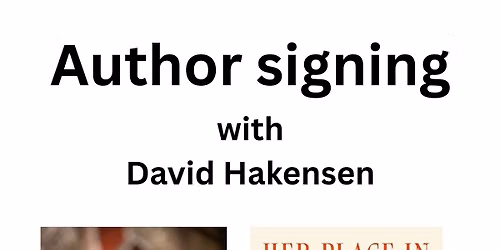 Author event with David Hakensen