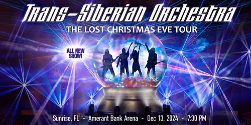Trans-Siberian Orchestra Sunrise Tickets