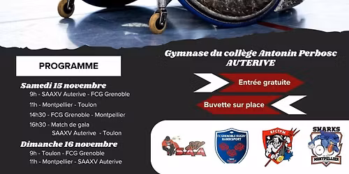 matchs de comp\u00e9tition rugby fauteuil N3